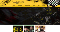 Desktop Screenshot of absolutely-karting.co.uk